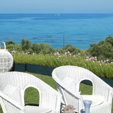 Palmina Mare Villa And Studios Paralia Vrachou Extérieur photo